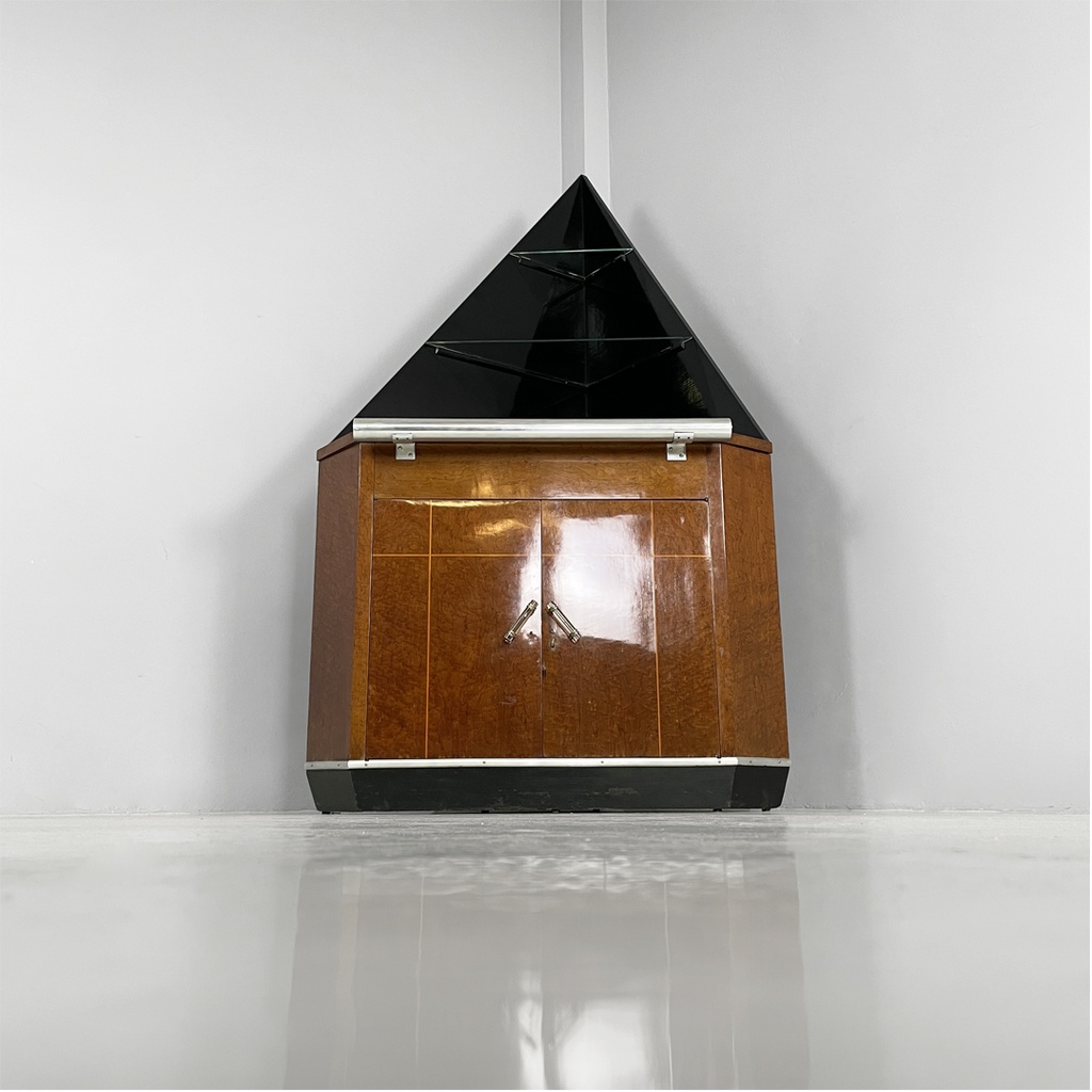 Mobile bar in radica, 1930 ca.