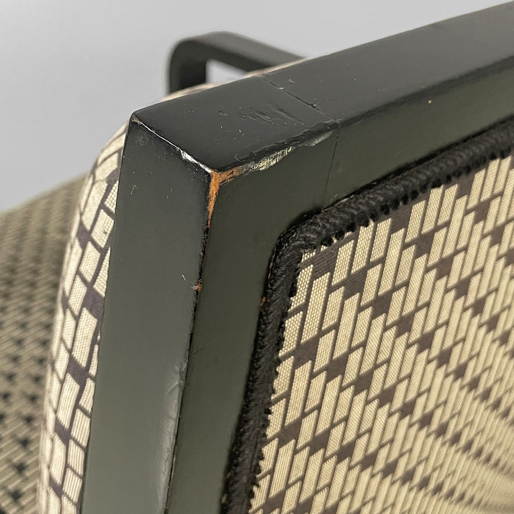 Poltrone in tessuto e legno, 1930 ca.