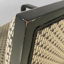 Poltrone in tessuto e legno, 1930 ca.