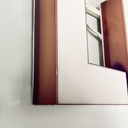 Insegna Lufthansa in plexiglass bianco, 1970 ca.