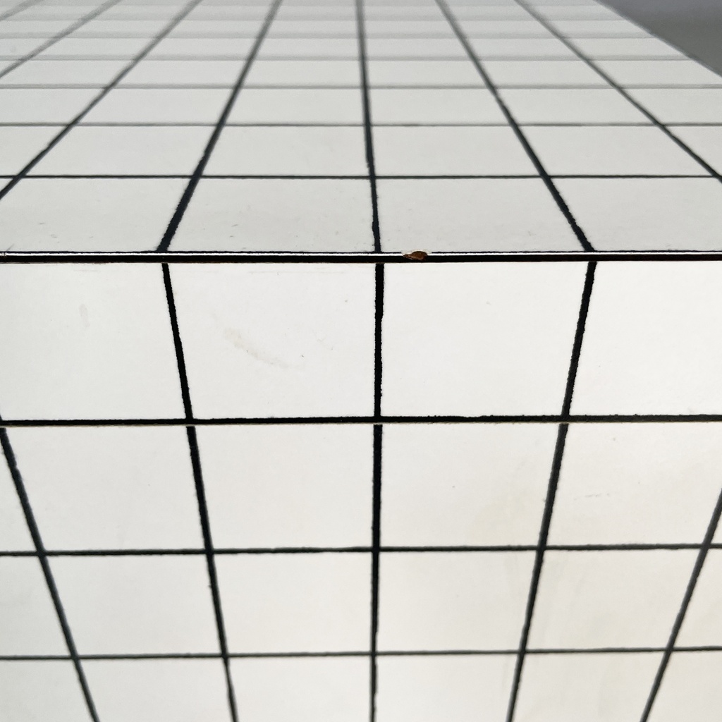 Sgabelli Quaderna di Design Superstudio per Zanotta, 1970 ca.