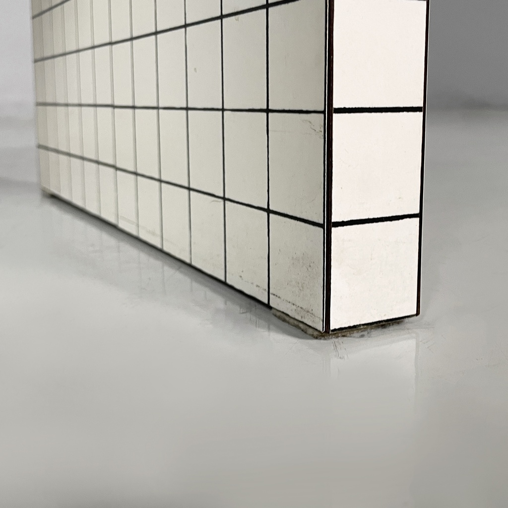 Sgabelli Quaderna di Design Superstudio per Zanotta, 1970 ca.