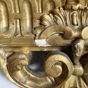 Specchio da parete in legno dorato, 1930 ca.