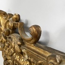 Specchio da parete in legno dorato, 1930 ca.