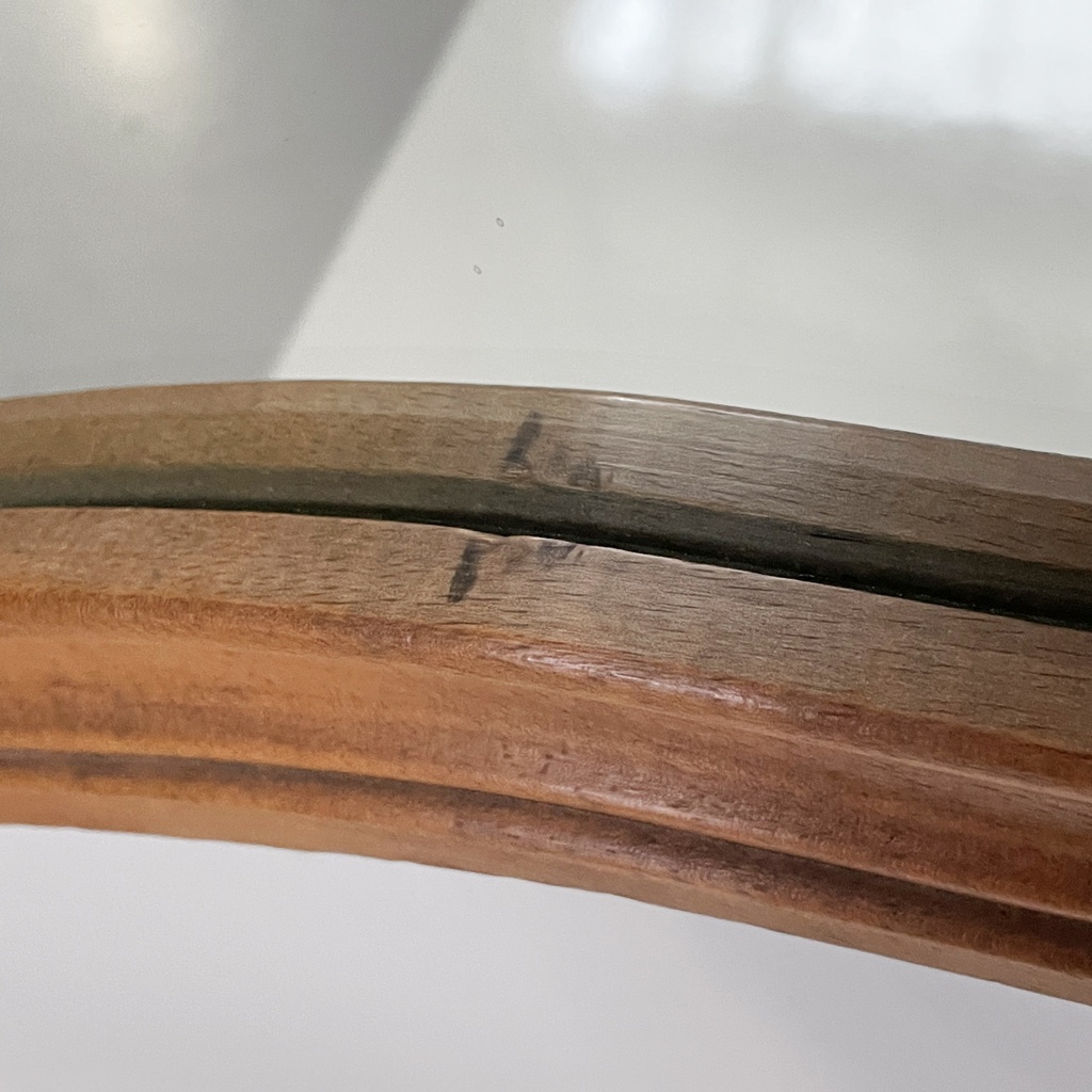 Specchio da parete in legno, 1930 ca.