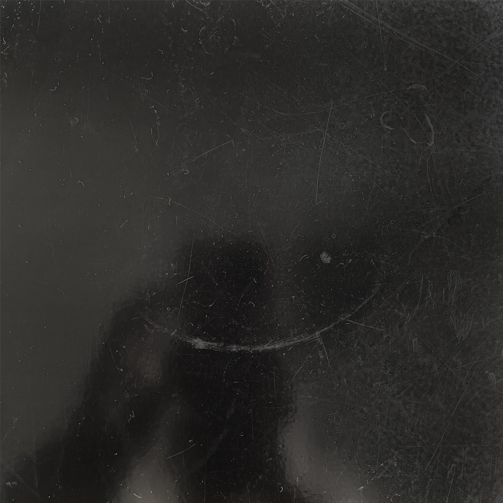 Carrello in legno nero, 1970 ca.