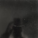 Carrello in legno nero, 1970 ca.