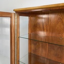 Vetrina in legno e vetro, 1930 ca.