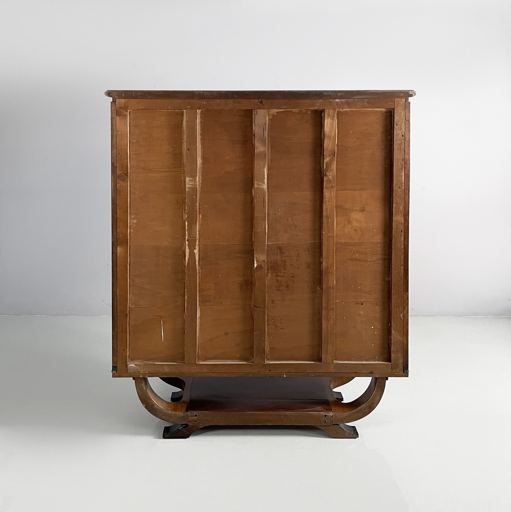 Vetrina in legno e vetro, 1930 ca.