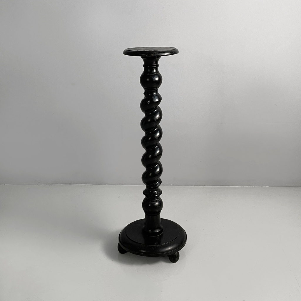 Piedistalli in legno nero, 1930 ca.