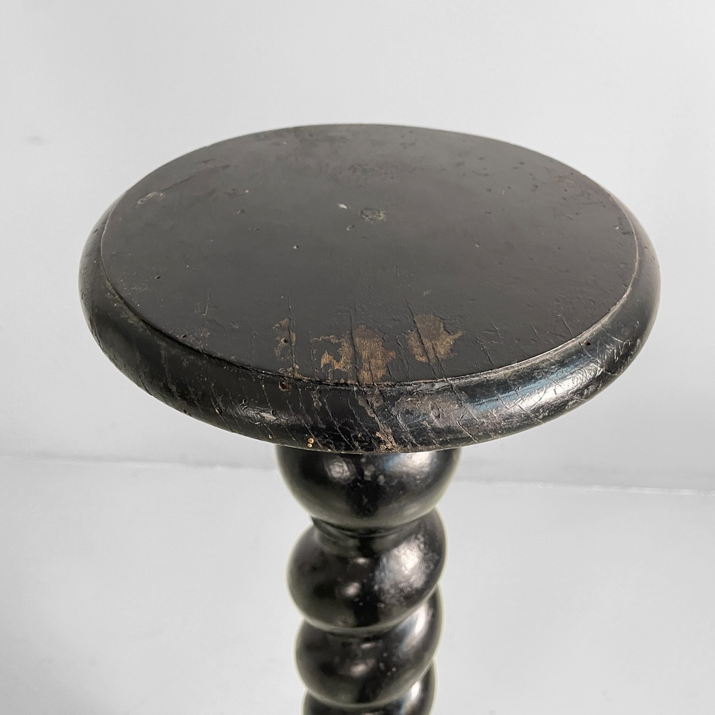 Piedistalli in legno nero, 1930 ca.