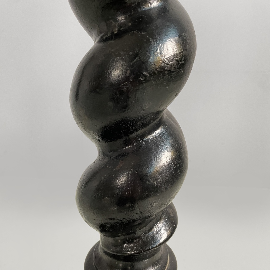 Piedistalli in legno nero, 1930 ca.