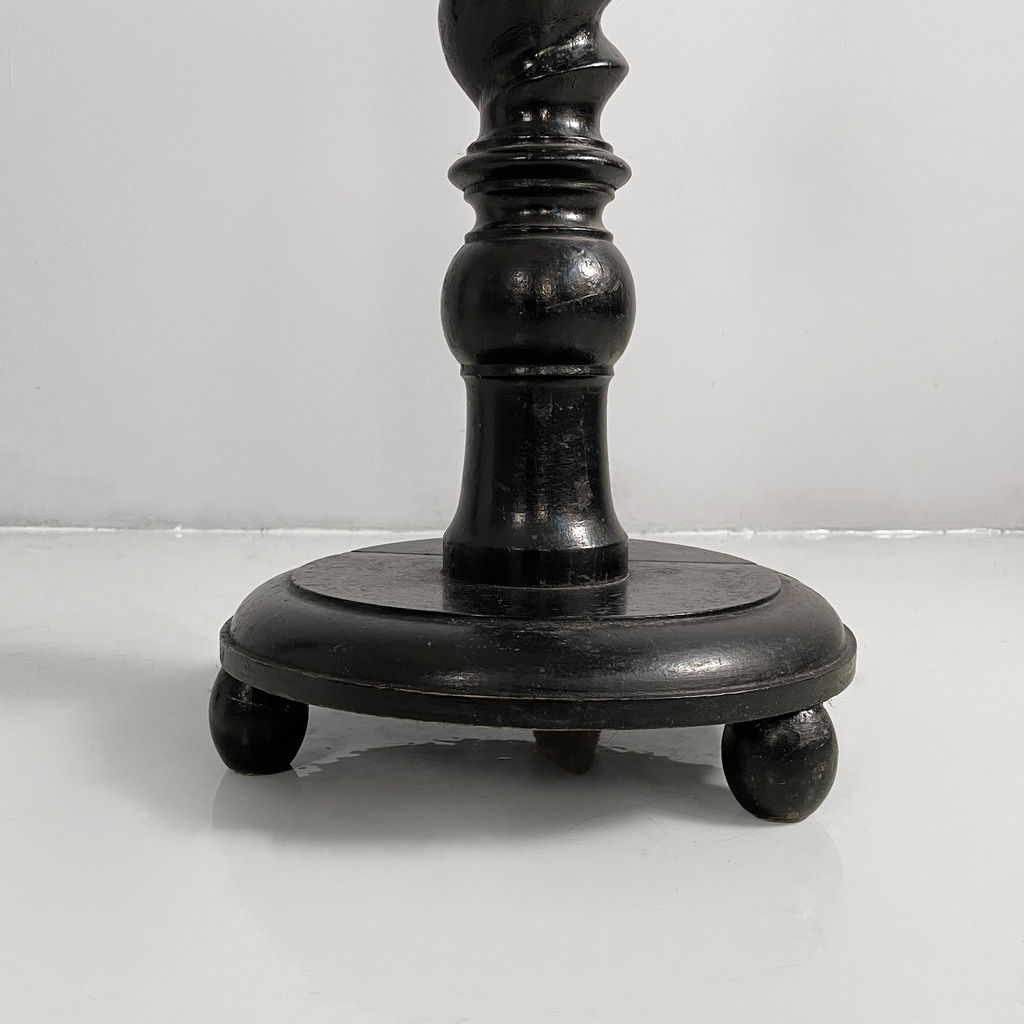 Piedistalli in legno nero, 1930 ca.