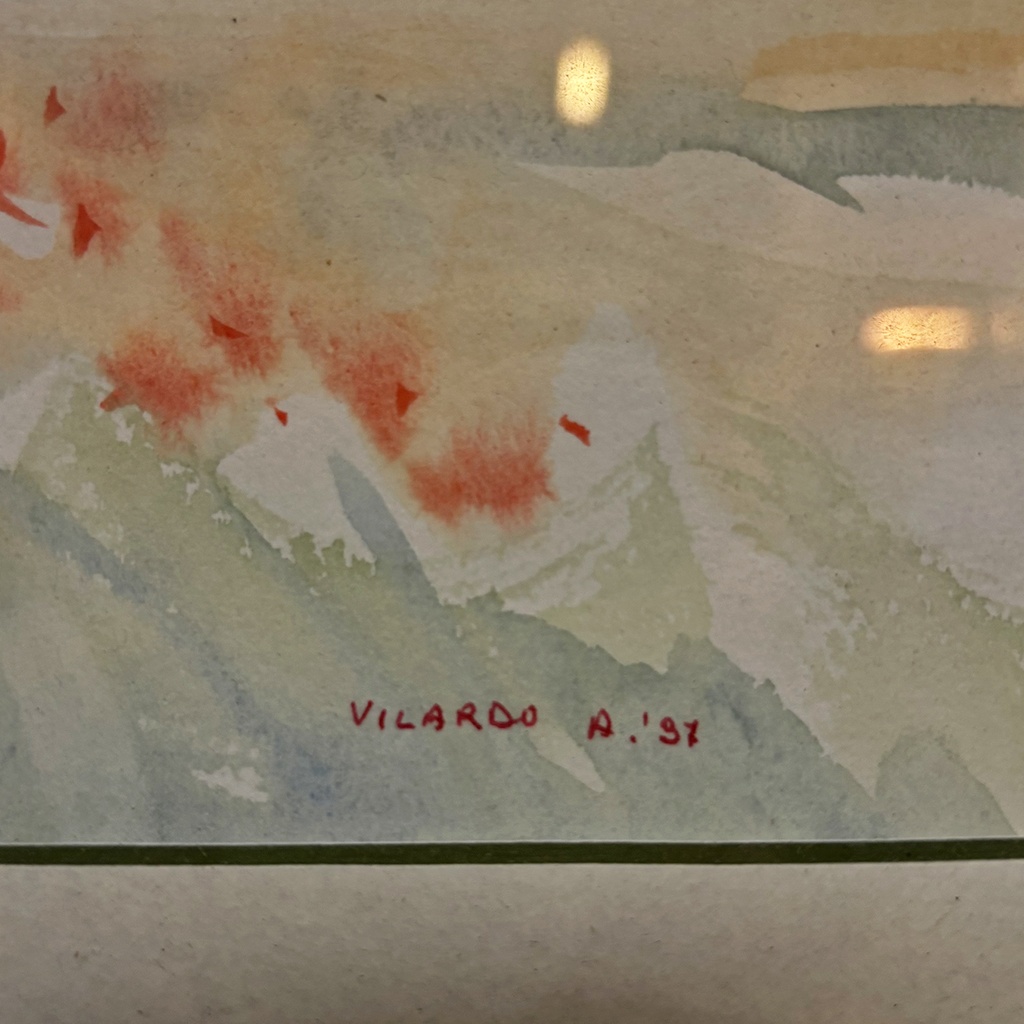 Quadro ad acquarello, 1997