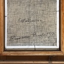 Quadro ad olio Malinconia di Ernesto Tramezzani, 1971