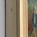 Quadro ad olio Malinconia di Ernesto Tramezzani, 1971