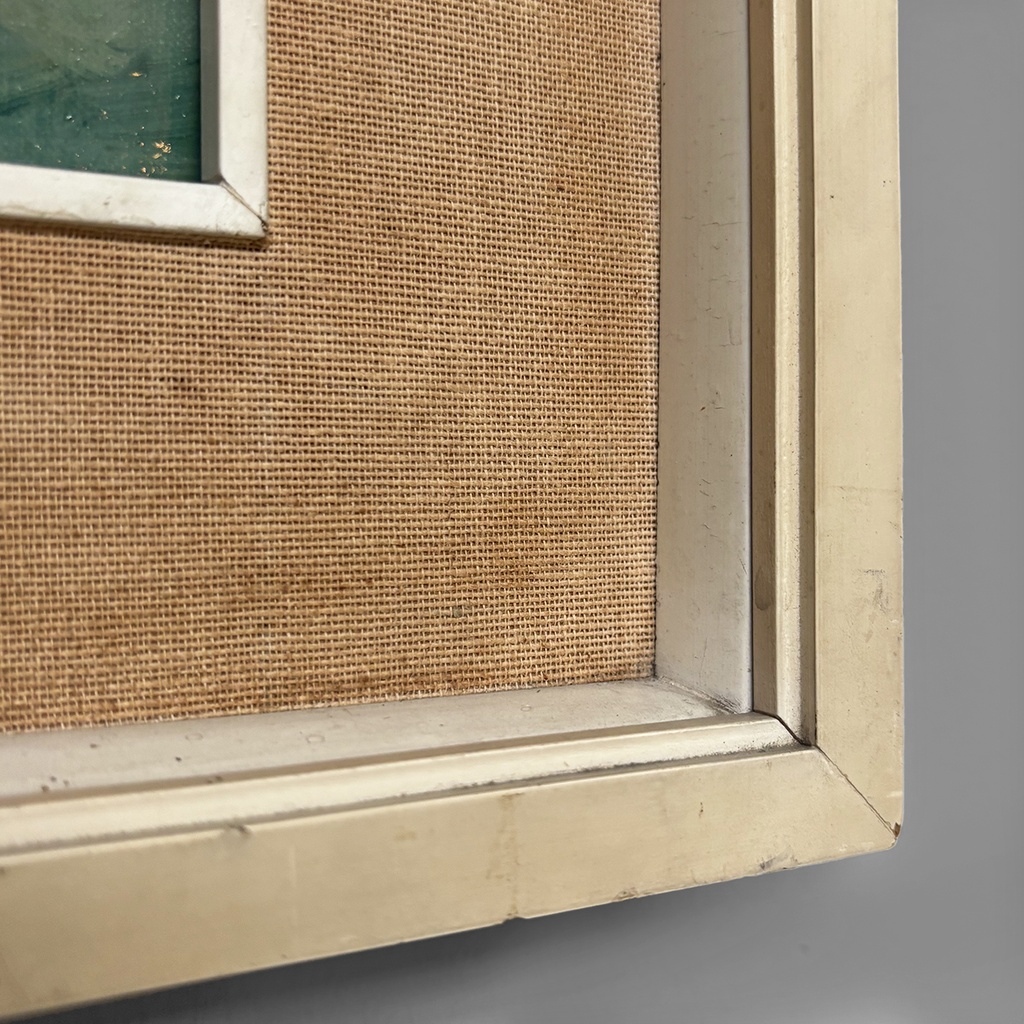 Quadro ad olio Malinconia di Ernesto Tramezzani, 1971