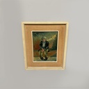 Quadro ad olio Malinconia di Ernesto Tramezzani, 1971