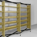 Libreria di Studio BBPR per Olivetti, 1960 ca.