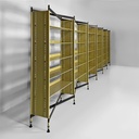 Libreria di Studio BBPR per Olivetti, 1960 ca.