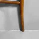 Consolle in legno e vetro retro-dipito vere, 1950 ca.