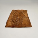 Disegno di mano su pelle, 1950-1990 ca.