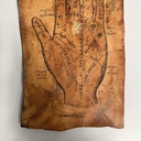 Disegno di mano su pelle, 1950-1990 ca.