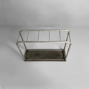 Portaombrelli in alluminio e ferro, 1950 ca.