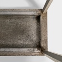 Portaombrelli in alluminio e ferro, 1950 ca.