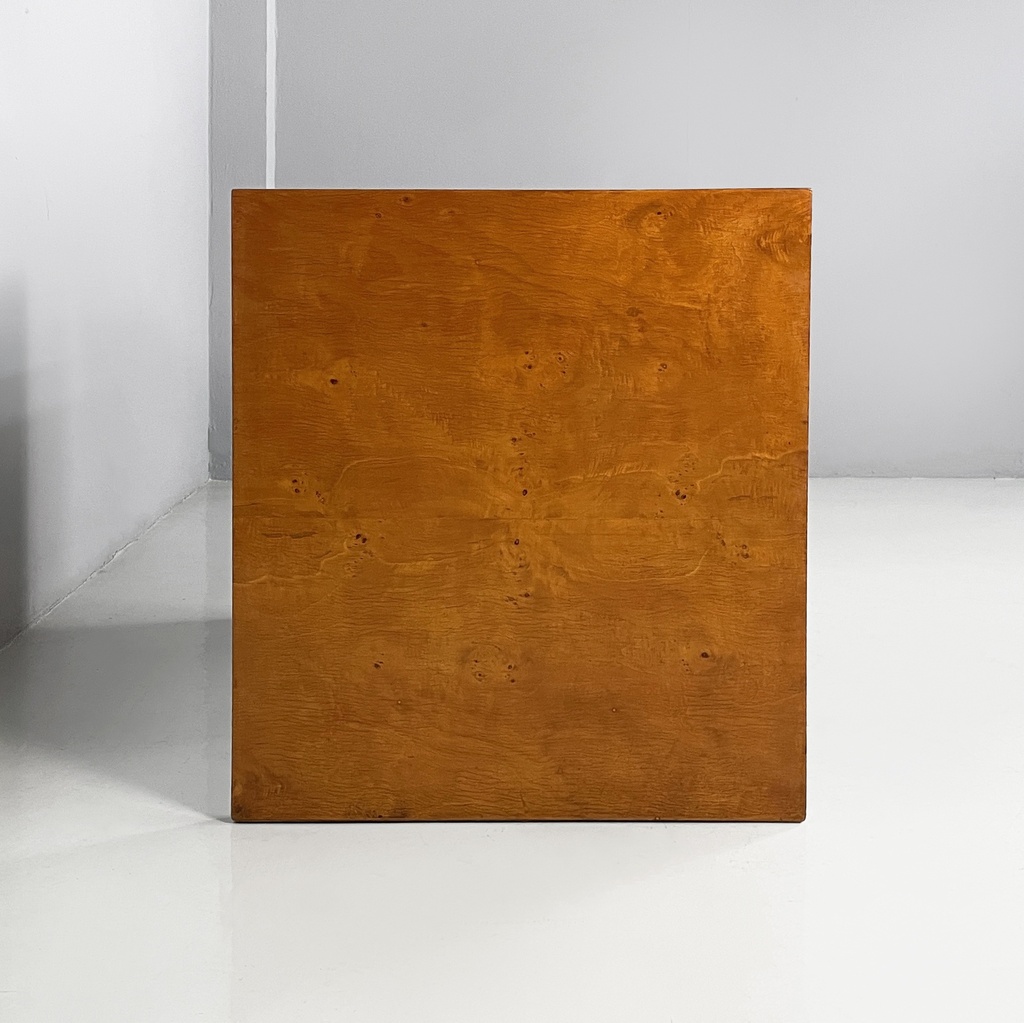 Scrivania in legno e acciaio, 1930 ca.