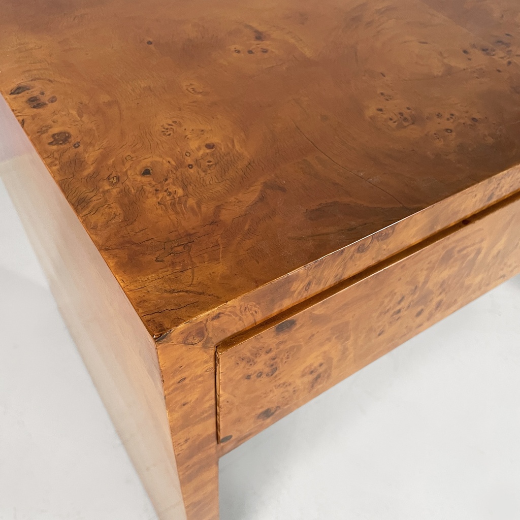 Scrivania in legno e acciaio, 1930 ca.