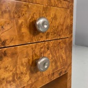 Scrivania in legno e acciaio, 1930 ca.