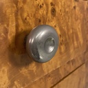 Scrivania in legno e acciaio, 1930 ca.