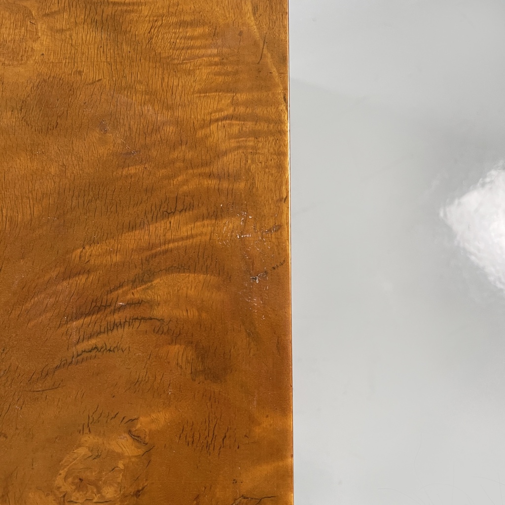 Scrivania in legno e acciaio, 1930 ca.