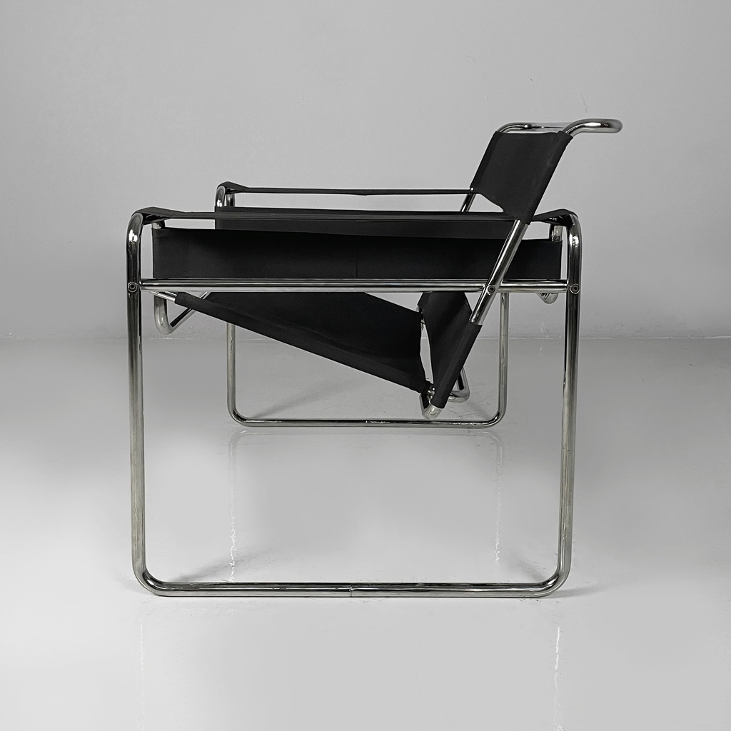 Poltrone Wassily di Marcel Breuer per Gavina, 1960 ca.