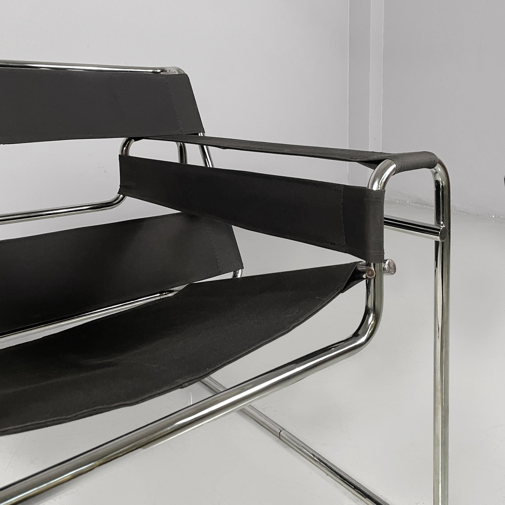 Poltrone Wassily di Marcel Breuer per Gavina, 1960 ca.