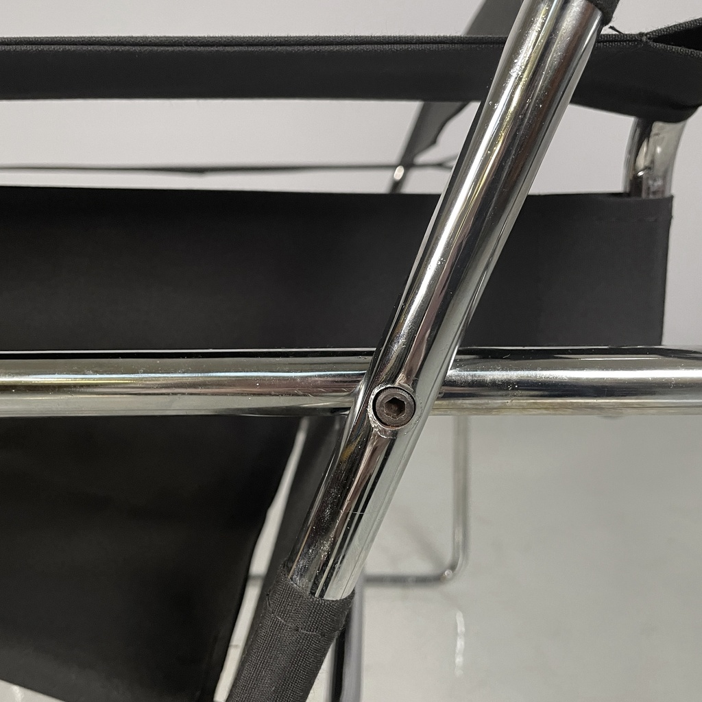 Poltrone Wassily di Marcel Breuer per Gavina, 1960 ca.