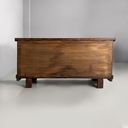 Cassapanca in legno inciso, 1930 ca.