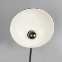 Lampada da tavolo in metallo verde, 1950 ca.