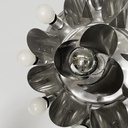 Applique in acciaio, 1970 ca.