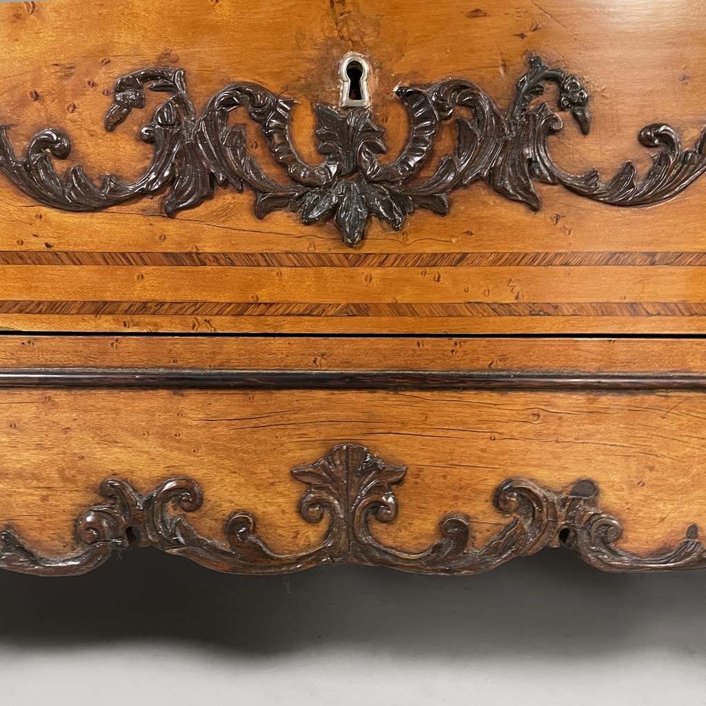 Credenza con specchi in legno tornito, 1930 ca.