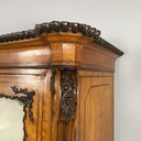 Credenza con specchi in legno tornito, 1930 ca.