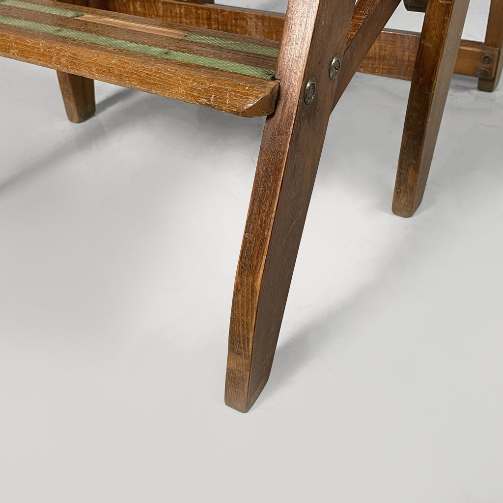 Sgabello scala in legno, 1930 ca.