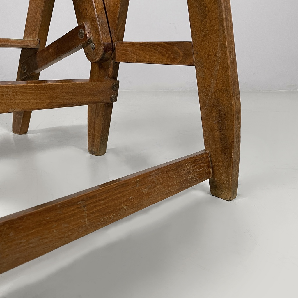 Sgabello scala in legno, 1930 ca.