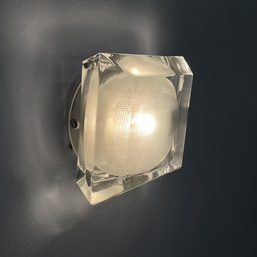 Applique in vetro, 1970 ca.