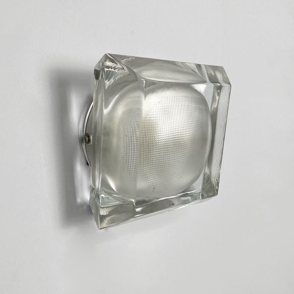 Applique in vetro, 1970 ca.