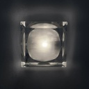 Applique in vetro, 1970 ca.