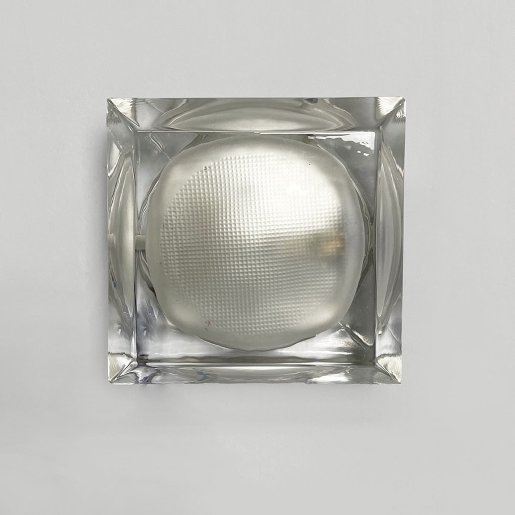 Applique in vetro, 1970 ca.