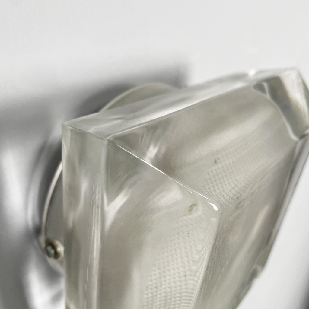 Applique in vetro, 1970 ca.