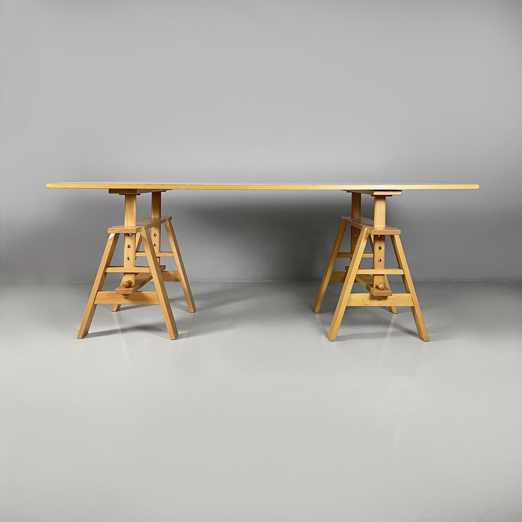 Scrivania Leonardo di Achille Castiglioni per Zanotta, 1970 ca.